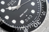 Gucci Dive Analog Black Dial Silver Steel Strap Watch For Men - YA136208 Authentic Buy Shop Now