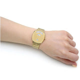 Gucci Grip Yellow Gold Dial Yellow Gold Steel Strap Unisex Watch - YA157403 Authentic Buy Shop Now