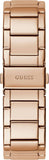 Guess Raven Diamonds Rose Gold Dial Rose Gold Steel Strap Watch for Women - GW0104L3 Authentic Buy Shop Now