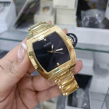 Guess Phoenix Black Dial Gold Steel Strap Watch for Men - GW0387G2 Authentic Buy Shop Now