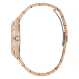 Guess Allara Quartz Rose Gold Dial Rose Gold Steel Strap Watch For Women - GW0604L3 Authentic Buy Shop Now