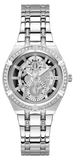 Guess Allara Quartz Silver Dial Silver Steel Strap Watch For Women - GW0604L1 Authentic Buy Shop Now