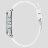 Guess Glitz Pride Limited Edition White Dial White Rubber Strap Watch for Women - GW0407L4 Authentic Buy Shop Now