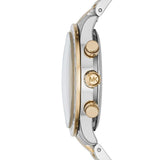 Michael Kors Brinkley Chronograph Silver Dial Two Tone Steel Strap Watch for Women - MK6188 Authentic Buy Shop Now