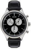 Hugo Boss Companion Black Dial Black Leather Strap Watch for Men - 1513543 Authentic Buy Shop Now