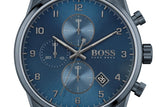 Hugo Boss Skymaster Chronograph Blue Dial Blue Mesh Bracelet Watch for Men - 1513836 Authentic Buy Shop Now