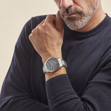 Hugo Boss Champion Blue Dial Silver Steel Strap Watch for Men - 1513818 Authentic Buy Shop Now