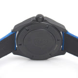 Tag Heuer Aquaracer Calibre 5 Automatic Titanium Black Dial Blue Nylon Strap Watch for Gents - WAY208B.FC6382 Authentic Buy Shop Now