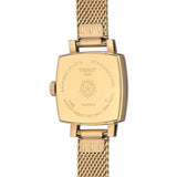Tissot Lovely Square Silver Dial Gold Mesh Bracelet Watch For Women - T058.109.33.031.00 Authentic Buy Shop Now
