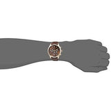 Hugo Boss Grand Prix Brown Dial Brown Leather Strap Watch for Men - 1513605 Authentic Buy Shop Now