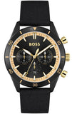 Hugo Boss Santiago Black Dial Black Nylon Strap Watch for Men - 1513935 Authentic Buy Shop Now