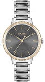 Hugo Boss Signature Grey Dial Silver Steel Strap Watch for Men - 1502569 Authentic Buy Shop Now