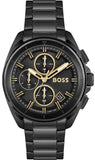 Hugo Boss Volane Black Dial Black Steel Strap Watch for Men - 1513950 Authentic Buy Shop Now