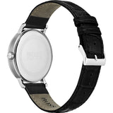 Hugo Boss Corporal Black Dial Black Leather Strap Watch for Men - 1513638 Authentic Buy Shop Now