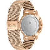 Hugo Boss Integrity Black Dial Gold Mesh Bracelet Watch for Men - 1513808 Authentic Buy Shop Now
