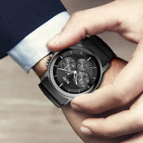 Hugo Boss Modern Black Dial Black Rubber Strap Watch for Men - 1512639 Authentic Buy Shop Now