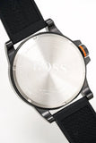 Hugo Boss Orange Detroit Analog Black Dial Black Silicone Strap Watch For Men - 1550011 Authentic Buy Shop Now