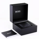 Hugo Boss Trace Chronograph Grey Dial Grey Steel Strap Watch For Men - 1514005 Authentic Buy Shop Now