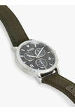 Hugo Boss Vesada Grey Dial Green Nylon Strap Watch for Men - 1513692 Authentic Buy Shop Now
