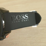 Hugo Boss Velocity Black Dial Black Rubber Strap Watch for Men - 1513720 Authentic Buy Shop Now