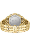 Hugo Boss Associate Blue Dial Gold Steel Strap Watch for Men - 1513841 Authentic Buy Shop Now
