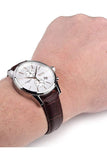 Hugo Boss Jet White Dial Brown Leather Strap Watch for Men - 1513280 Authentic Buy Shop Now