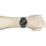 Hugo Boss Associate Black Dial Black Mesh Bracelet Watch for Men - 1513769 Authentic Buy Shop Now