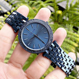 Michael Kors Darci Blue Dial Blue Steel Strap Watch for Women - MK3417 Authentic Buy Shop Now