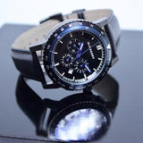 Burberry The City Chronograph Black Dial Black Rubber Strap Watch For Men - BU9806 Authentic Buy Shop Now