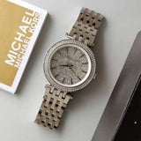 Michael Kors Darci Silver Dial Silver Steel Strap Watch for Women - MK3437 Authentic Buy Shop Now