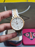 Fossil Jacqueline White Dial Two Tone Steel Strap Watch for Women - ES3844 Authentic Buy Shop Now