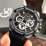 Guess Momentum Black Dial Black Rubber Strap Watch for Men - GW0263G4 Authentic Buy Shop Now