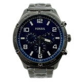Fossil Brox Multifunction Blue Dial Grey Steel Strap Watch for Men - BQ2798 Authentic Buy Shop Now