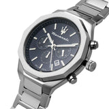 Maserati Stile Blue Dial Silver Steel Strap Watch For Men - R8873642006 Authentic Buy Shop Now