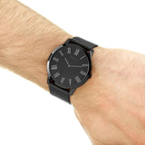 Guess Richmond Black Dial Black Mesh Bracelet Watch for Men - W1263G3 Authentic Buy Shop Now