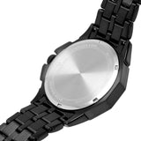 Bulova Octova Chronograph Black Crystal Dial Black Steel Strap Watch for Men - 98C134 Authentic Buy Shop Now
