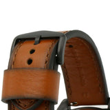 Fossil Bronson Black Dial Brown Leather Strap Watch for Men - FS5714 Authentic Buy Shop Now