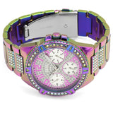 Guess Lady Frontier Diamonds Silver Dial Multicolor Steel Strap Watch for Women - GW0044L1 Authentic Buy Shop Now