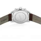 Hugo Boss Skymaster Grey Dial Brown Leather Strap Watch for Men - 1513787 Authentic Buy Shop Now