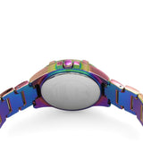 Guess Lady Frontier Diamonds Silver Dial Multicolor Steel Strap Watch for Women - GW0044L1 Authentic Buy Shop Now