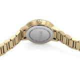 Hugo Boss Signature Gold Dial Gold Stainless Steel Strap Watch for Women - 1502540 Authentic Buy Shop Now
