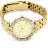 Michael Kors Darci Analog Gold Dial Gold Steel Strap Watch For Women - MK4513 Authentic Buy Shop Now