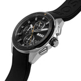 Hugo Boss Volane Grey Dial Black Silicone Strap Watch for Men - 1513953 Authentic Buy Shop Now