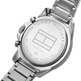 Tommy Hilfiger Mason Quartz Blue Dial Silver Steel Strap Watch for Men - 1791788 Authentic Buy Shop Now