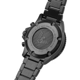 Emporio Armani Diver Chronograph Black Dial Black Steel Strap Watch For Men - AR11363 Authentic Buy Shop Now