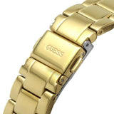 Guess Luna Diamonds Black Dial Gold Steel Strap Watch for Women - GW0307L2 Authentic Buy Shop Now