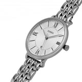 Fossil Jacqueline White Dial Silver Steel Strap Watch for Women - ES3433 Authentic Buy Shop Now