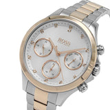 Hugo Boss Hera White Dial Two Tone Steel Strap Watch for Women - 1502564 Authentic Buy Shop Now