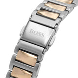 Hugo Boss Signature Silver Dial Two Tone Steel Strap Watch for Women - 1502567 Authentic Buy Shop Now