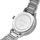 Hugo Boss Signature Silver Dial Two Tone Steel Strap Watch for Women - 1502567 Authentic Buy Shop Now